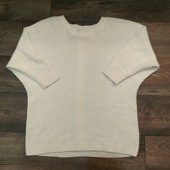 Maternity cream  sweater - Picture 1 of 2
